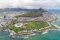 Aerial view of Cape Town Ã¢â¬â South Africa Royalty Free Stock Photo